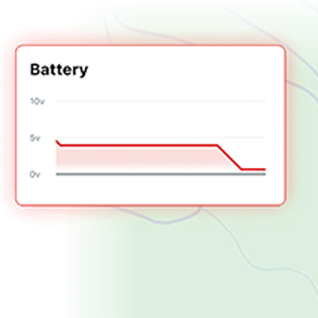 Fleetio battery indicator