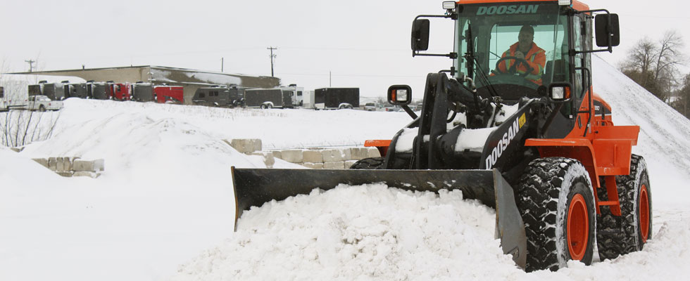 A Guide To Using Wheel Loaders For Snow Removal