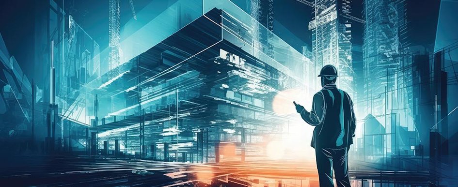 Illustration of man in front of building/Adobe Stock