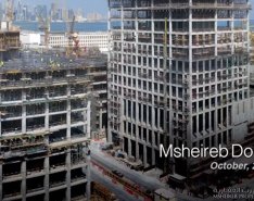 TIme-Lapse of The Heart of Doha Construction 